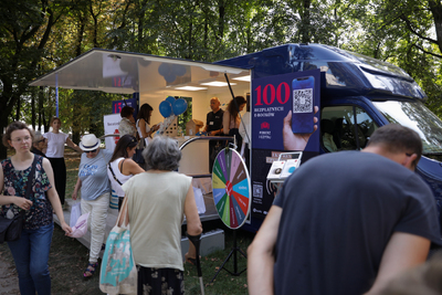 Wydawnictwo IPN na Narodowym Czytaniu 2024 w Warszawie – 7 września 2024. Fot. Mikołaj Bujak (IPN)