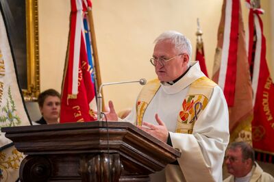 Uroczystości upamiętniające 341. rocznicę Odsieczy Wiedeńskiej oraz 41. rocznicę wizyty na Kahlenbergu Ojca Świętego Jana Pawła II – Wiedeń, 8 września 2024. Fot. Krzysztof Łojko (IPN)