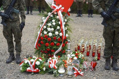 Uroczystości 78. rocznicy zbrodni na żołnierzach NSZ oddziału kpt. Henryka Flamego ps. Bartek – Stary Grodków, Malerzowice Wielkie, 8 września 2024. Fot. Denis Olejak (IPN)