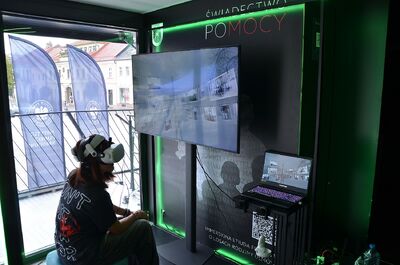 Mobilny Przystanek Historia Przyszłości – Myślenice, 9–11 września 2024. Fot. Janusz Ślęzak (IPN)