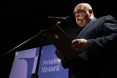 Gala IX łódzkiej edycji Nagrody Honorowej „Świadek Historii” – Łódź, 10 września 2024. Fot. Mikołaj Bujak (IPN)