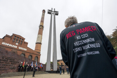 XIX Bieg pamięci ku czci męczenników stanu wojennego. Fot. Krzysztof Łojko (IPN)