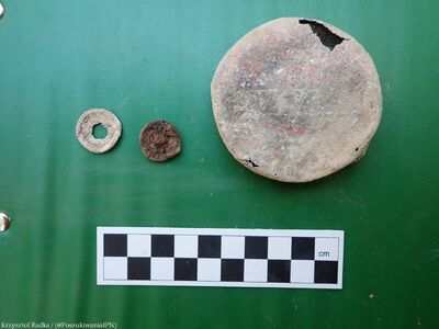 VI etap prac poszukiwawczych na Górkach Czechowskich w Lublinie – 18 września 2024. Fot. Krzysztof Radka (IPN)