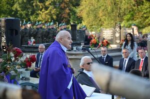 80. rocznica niemieckiej pacyfikacji Wiśniowej i okolicznych miejscowości. Fot. Janusz Ślęzak (IPN)