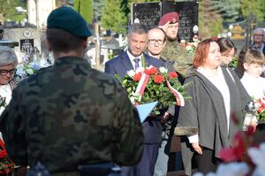 80. rocznica niemieckiej pacyfikacji Wiśniowej i okolicznych miejscowości. Fot. Janusz Ślęzak (IPN)