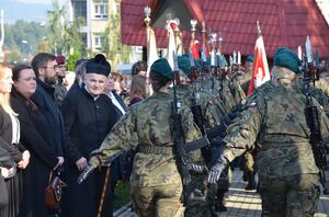 80. rocznica niemieckiej pacyfikacji Wiśniowej i okolicznych miejscowości. Fot. Janusz Ślęzak (IPN)