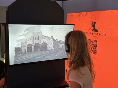 Mobilny Przystanek Historia Przyszłości w Wieluniu. Fot. Jacek Trajdos