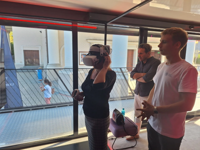 Mobilny Przystanek Historia Przyszłości w Kaliszu. Fot. Aleksander Kiryłów