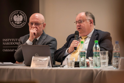 Ogólnopolska konferencja naukowa „Dekret sierpniowy jako narzędzie sprawiedliwych rozliczeń ze zbrodniami okresu wojny i okupacji?. Na zdj. prof. dr hab. A. Bosiacki (UW) – Katowice, 24–25 września 2024. Fot. Krzysztof Łojko (IPN)