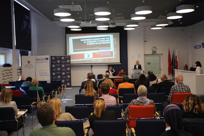 VIII Ogólnopolska Konferencja Archiwistów i Historyków „Educare necesse est… – Życie codzienne w dokumencie, historiografii i dydaktyce od średniowiecza do końca XX w.” – Warszawa, 25 września 2024. Fot. Paweł Zielony (IPN)