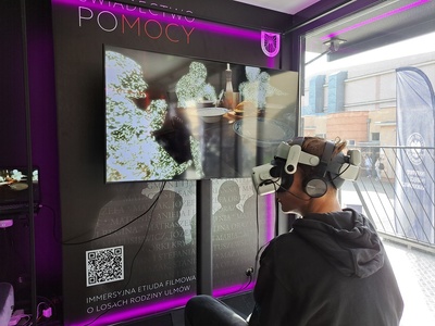 Mobilny Przystanek Historia Przyszłości w Gostyniu. Fot. Marta Sankiewicz (IPN)