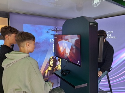 Mobilny Przystanek Historia Przyszłości w Gostyniu. Fot. Marta Sankiewicz (IPN)