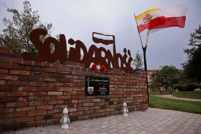 Delegacja Instytutu Pamięci Narodowej w Bolesławcu – 26 września 2024. Fot. Mikołaj Bujak (IPN)