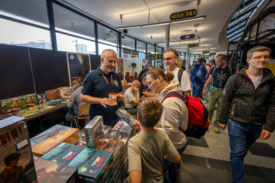 Instytut Pamięci Narodowej podczas Planszówek w Spodku – Katowice, 28-29 września 2024. Fot.: IPN K. Łojko