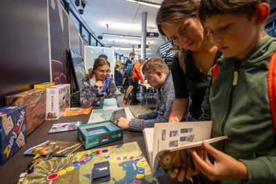 Instytut Pamięci Narodowej podczas Planszówek w Spodku – Katowice, 28-29 września 2024. Fot.: IPN K. Łojko