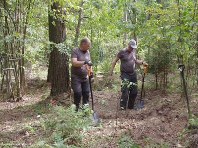Zespół pracowników BPiI IPN przeprowadził prace poszukiwawcze na Wileńszczyźnie – Posol, 10–16 września 2024. Fot. IPN