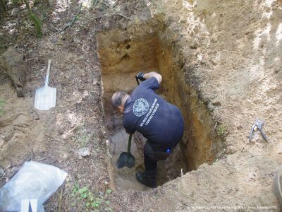 Zespół pracowników BPiI IPN przeprowadził prace poszukiwawcze na Wileńszczyźnie – Posol, 10–16 września 2024. Fot. IPN