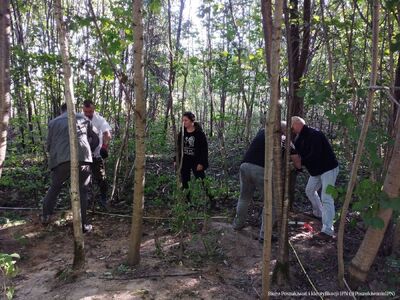 Zespół pracowników BPiI IPN przeprowadził prace poszukiwawcze na Wileńszczyźnie – Posol, 10–16 września 2024. Fot. IPN