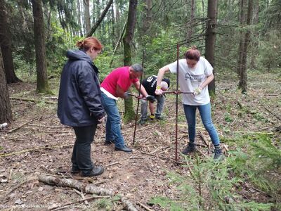 Zespół pracowników BPiI IPN przeprowadził prace poszukiwawcze na Wileńszczyźnie – Posol, 10–16 września 2024. Fot. IPN