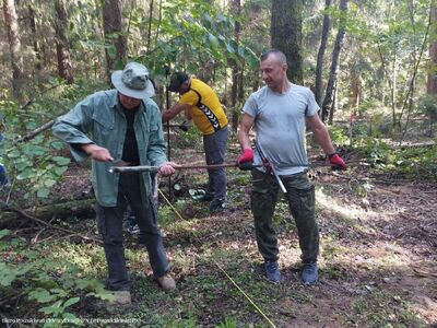 Zespół pracowników BPiI IPN przeprowadził prace poszukiwawcze na Wileńszczyźnie – Posol, 10–16 września 2024. Fot. IPN