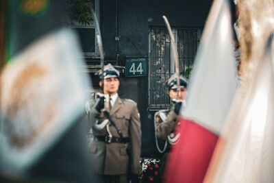 Obchody 84. rocznicy powołania Batalionów Chłopskich – Warszawa, 8 października 2024. Fot. Mateusz Niegowski (IPN)