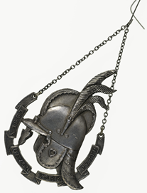 Odznaka Pociągów Pancernych należąca do Tadeusza Starzyńskiego.