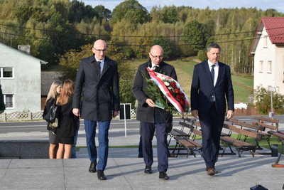 Konferencja „Wieś polska podczas II wojny światowej – Rodzina. Wojna. Pamięć” – Michniów, 9 października 2024. Fot. Dariusz Skrzyniarz (IPN)