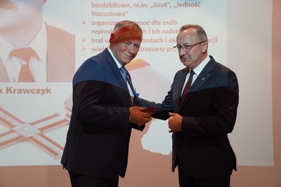 Uroczystość wręczenia odznaczeń państwowych działaczom opozycji antykomunistycznej z lat 1956–1989 – Szczecin, 16 października 2024. Fot. Marcin Górka (IPN)