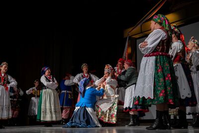 Spektakl „Trzy razy ON. Rzecz o Wincentym Witosie” – Przeworsk, 17 października 2024. Fot. Sławek Kasper (IPN)