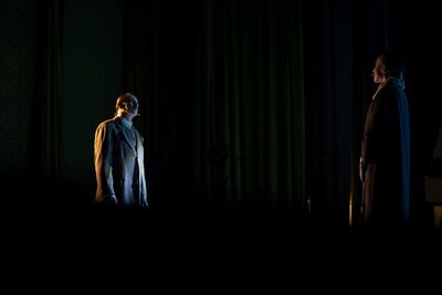 Spektakl „Trzy razy ON. Rzecz o Wincentym Witosie” – Przeworsk, 17 października 2024. Fot. Sławek Kasper (IPN)