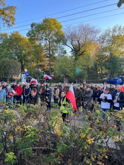 IX Marsz Szlakiem Józefa Franczaka ps. Laluś – Piaski, 19 października 2024. Fot. dr hab. Jacek Romanek (IPN)