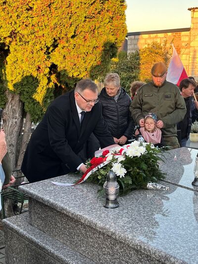 IX Marsz Szlakiem Józefa Franczaka ps. Laluś – Piaski, 19 października 2024. Fot. dr hab. Jacek Romanek (IPN)