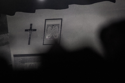 Widowisko muzyczne „Nauka o miłości, odwadze i Krzyżu” – Lublin, 22 października 2024. Fot. Sławek Kasper (IPN)