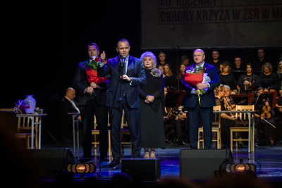 Widowisko muzyczne „Nauka o miłości, odwadze i Krzyżu” – Lublin, 22 października 2024. Fot. Sławek Kasper (IPN)