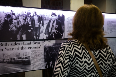 Widowisko muzyczne „Nauka o miłości, odwadze i Krzyżu” – Lublin, 22 października 2024. Fot. Sławek Kasper (IPN)