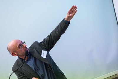 Konferencja naukowa „Narody okupowanej Europy wobec Zagłady Żydów” – Warszawa, 6–8 grudnia 2017. Fot. Sławomir Kasper (IPN)