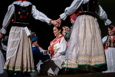 Spektakl „Trzy razy ON. Rzecz o Wincentym Witosie” – Tarnów, 26 października 2024. Fot. Sławek Kasper (IPN)