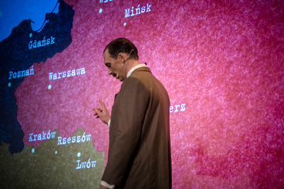 Spektakl „Trzy razy ON. Rzecz o Wincentym Witosie” – Tarnów, 26 października 2024. Fot. Sławek Kasper (IPN)