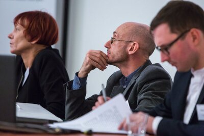 Konferencja naukowa „Narody okupowanej Europy wobec Zagłady Żydów” – Warszawa, 6–8 grudnia 2017. Fot. Sławomir Kasper (IPN)