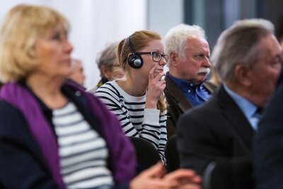 Konferencja naukowa „Narody okupowanej Europy wobec Zagłady Żydów” – Warszawa, 6–8 grudnia 2017. Fot. Sławomir Kasper (IPN)