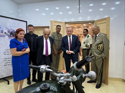 Delegacja Instytutu Pamięci Narodowej w Tunezji – 28–29 października 2024. Fot. Mateusz Niegowski (IPN)