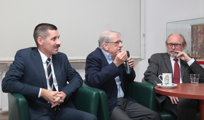 Debata historyczna „Długi cień komunizmu” – 6 grudnia 2017 roku. Fot. Piotr Życieński (IPN)