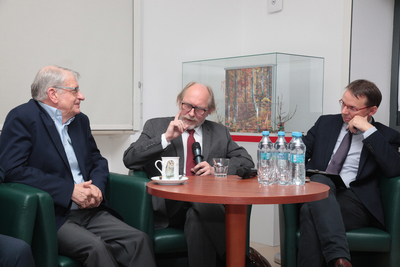 Debata historyczna „Długi cień komunizmu” – 6 grudnia 2017 roku. Fot. Piotr Życieński (IPN)