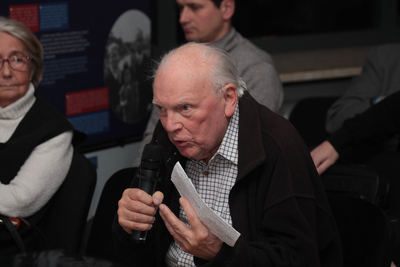 Debata historyczna „Długi cień komunizmu” – 6 grudnia 2017 roku. Fot. Piotr Życieński (IPN)