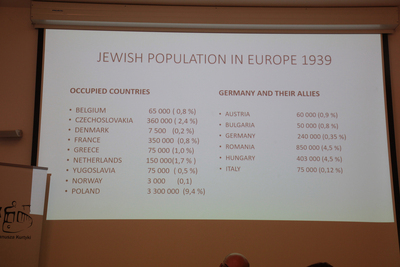 Konferencja naukowa „Narody okupowanej Europy wobec Zagłady Żydów” – Warszawa, 6–8 grudnia 2017. Fot. Piotr Życieński (IPN)