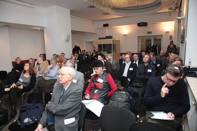 Konferencja naukowa „Narody okupowanej Europy wobec Zagłady Żydów” – Warszawa, 6–8 grudnia 2017. Fot. Piotr Życieński (IPN)