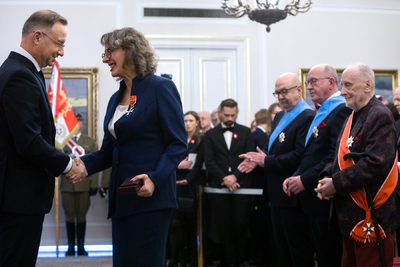 Uroczystość wręczenia odznaczeń państwowych z okazji Narodowego Święta Niepodległości
– Warszawa, 11 listopada 2024. Fot. Sławek Kasper (IPN)