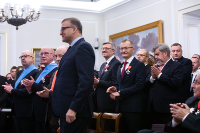 Uroczystość wręczenia odznaczeń państwowych z okazji Narodowego Święta Niepodległości
– Warszawa, 11 listopada 2024. Fot. Sławek Kasper (IPN)