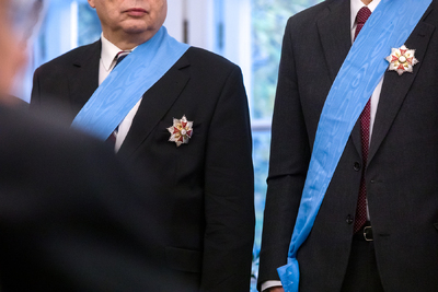 Uroczystość wręczenia odznaczeń państwowych z okazji Narodowego Święta Niepodległości
– Warszawa, 11 listopada 2024. Fot. Sławek Kasper (IPN)