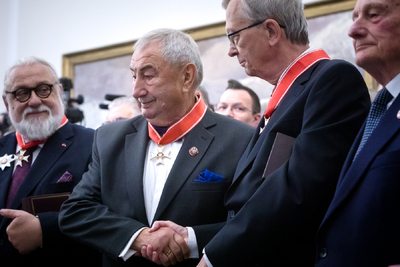 Uroczystość wręczenia odznaczeń państwowych z okazji Narodowego Święta Niepodległości
– Warszawa, 11 listopada 2024. Fot. Sławek Kasper (IPN)